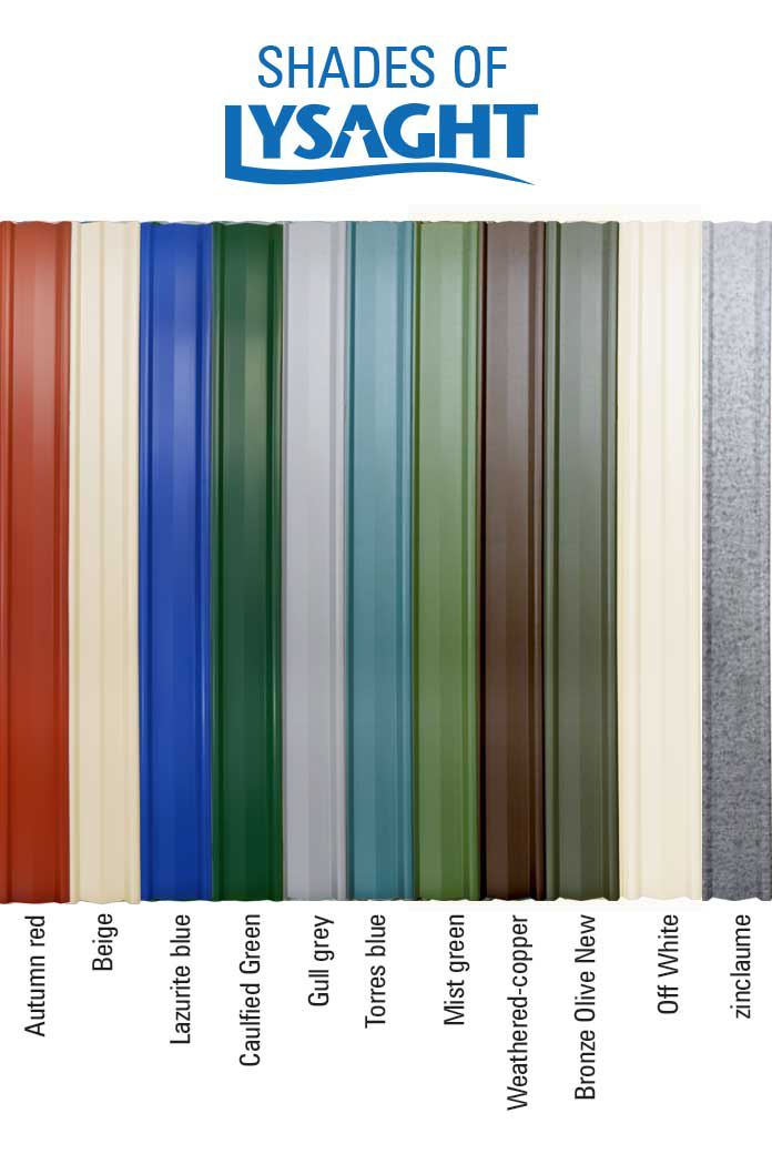 Bluescope Color Chart